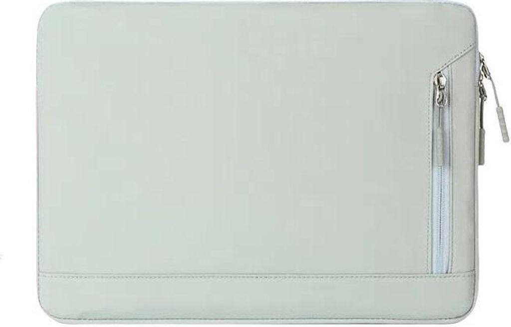 Mobigear Dual Zip Laptop Sleeve 13 Zoll Laptop Hülle - Grün