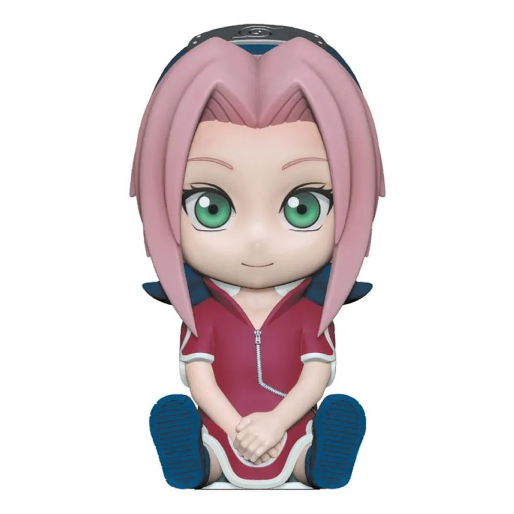 Tirelire Sakura Naruto Shippuden en PVC de Haute Qualité Sous Licence