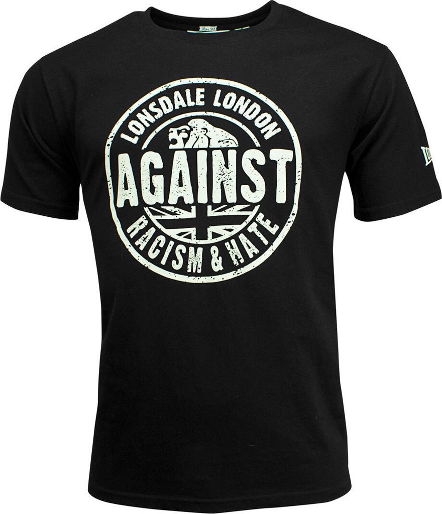 Lonsdale T-Shirt Hommes AGAINST RACISM Regular Fit Shirt Image du produit 