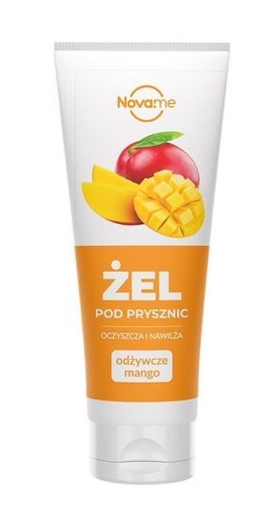 Mango Duschgel 250ml - Natürliche Pflege, Feuchtigkeitsspendend, Vegan, Ohne Tierversuche