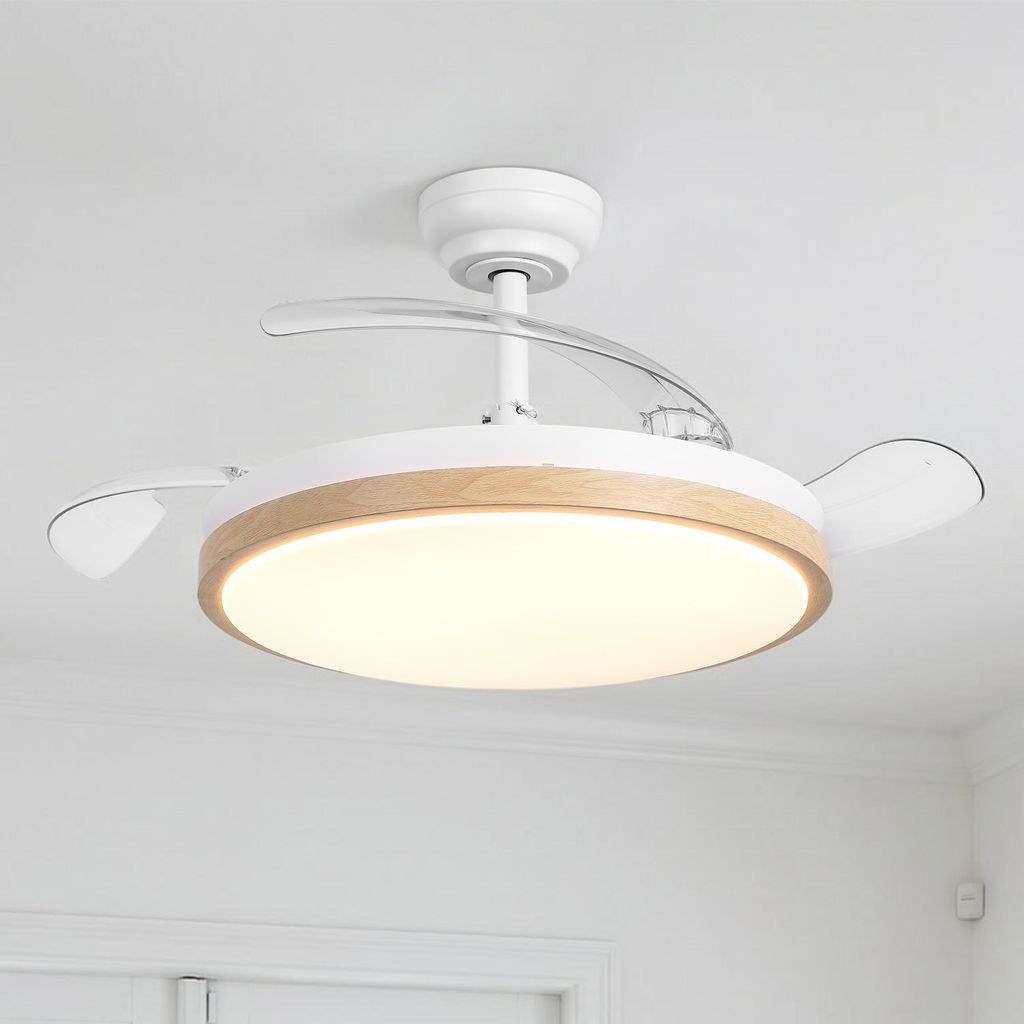 Ventilateur de plafond Parrot Uncle avec éclairage et Image du produit 