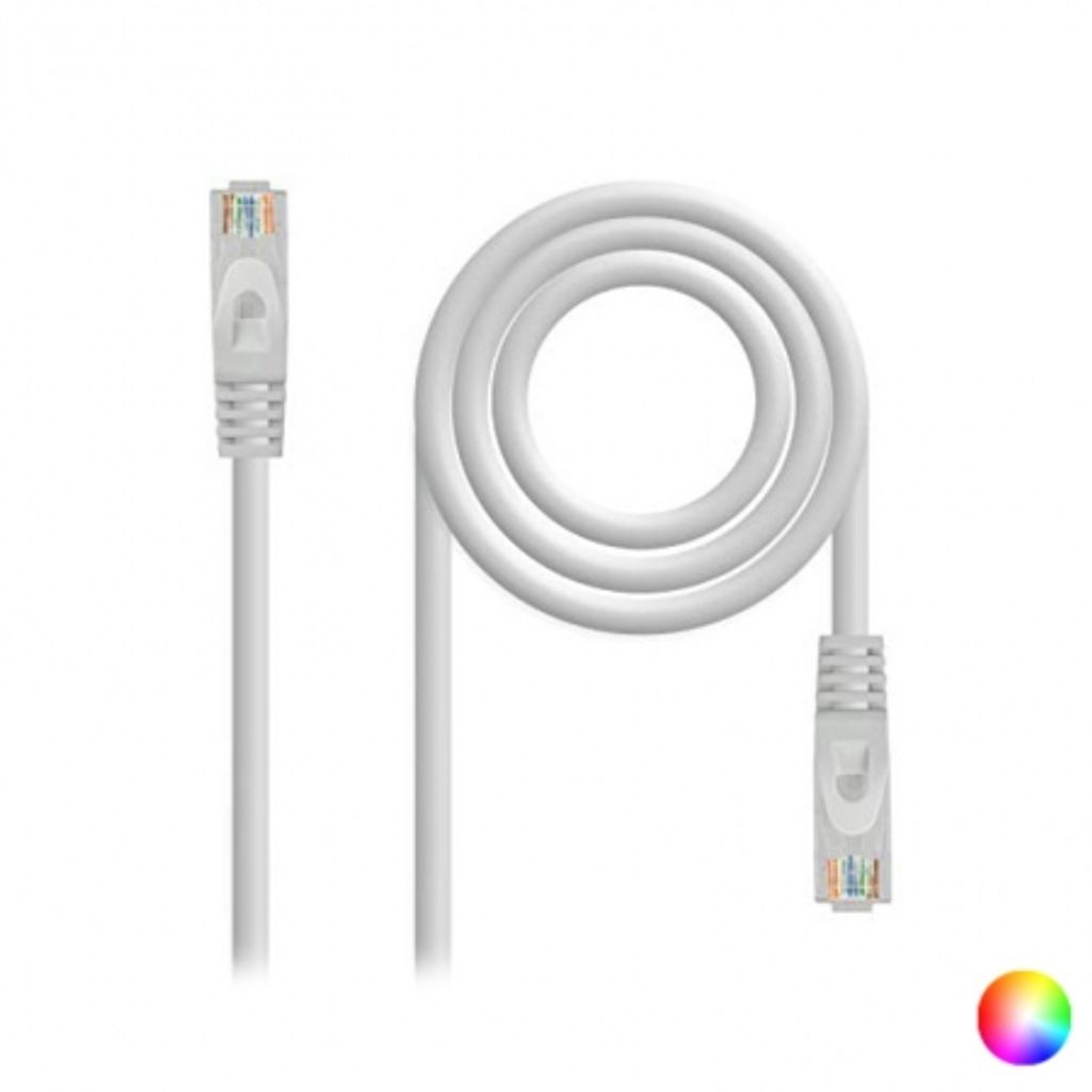 CAT 6a UTP Kabel NANOCABLE 10.20.18 Grau