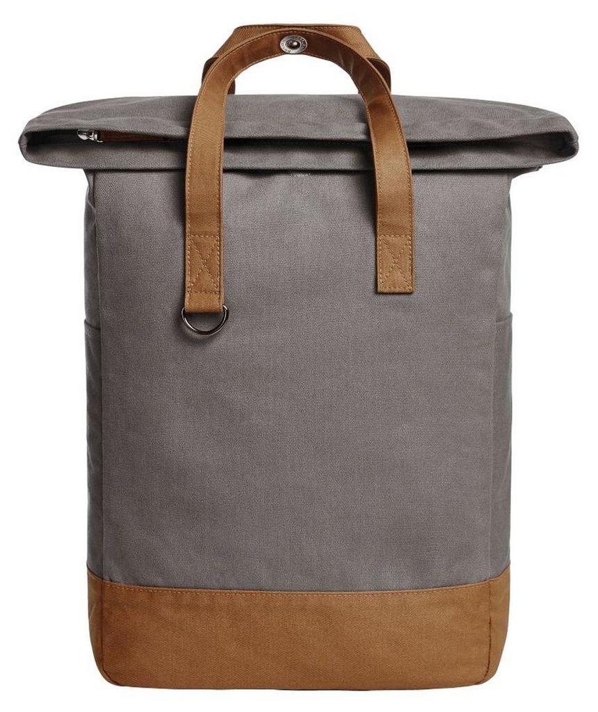 Halfar - "Life" Rucksack für Laptops LT4168 (Einheitsgröße) (Grau/Braun)