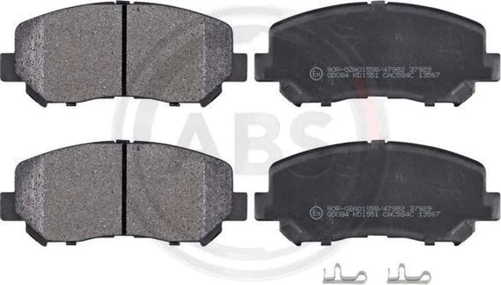 Jeu de plaquettes de frein à disque auto pour SUV CX-5 A.B.S.