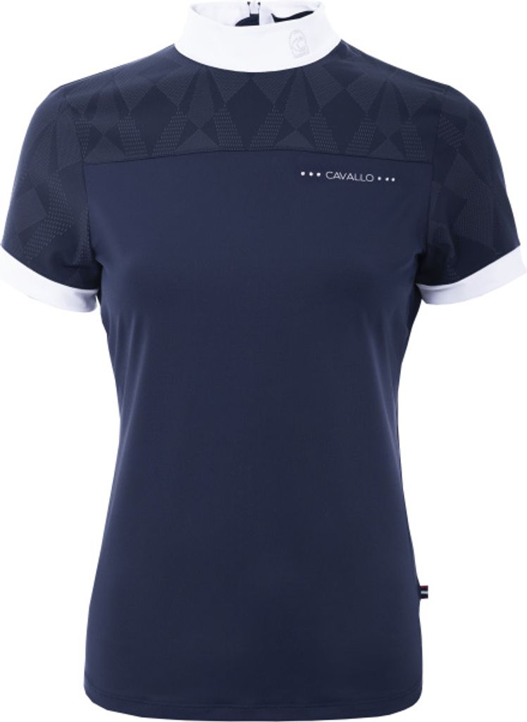 Cavallo DALIA Edles Damen Turniershirt darkblue FS 2022, Produktbild 