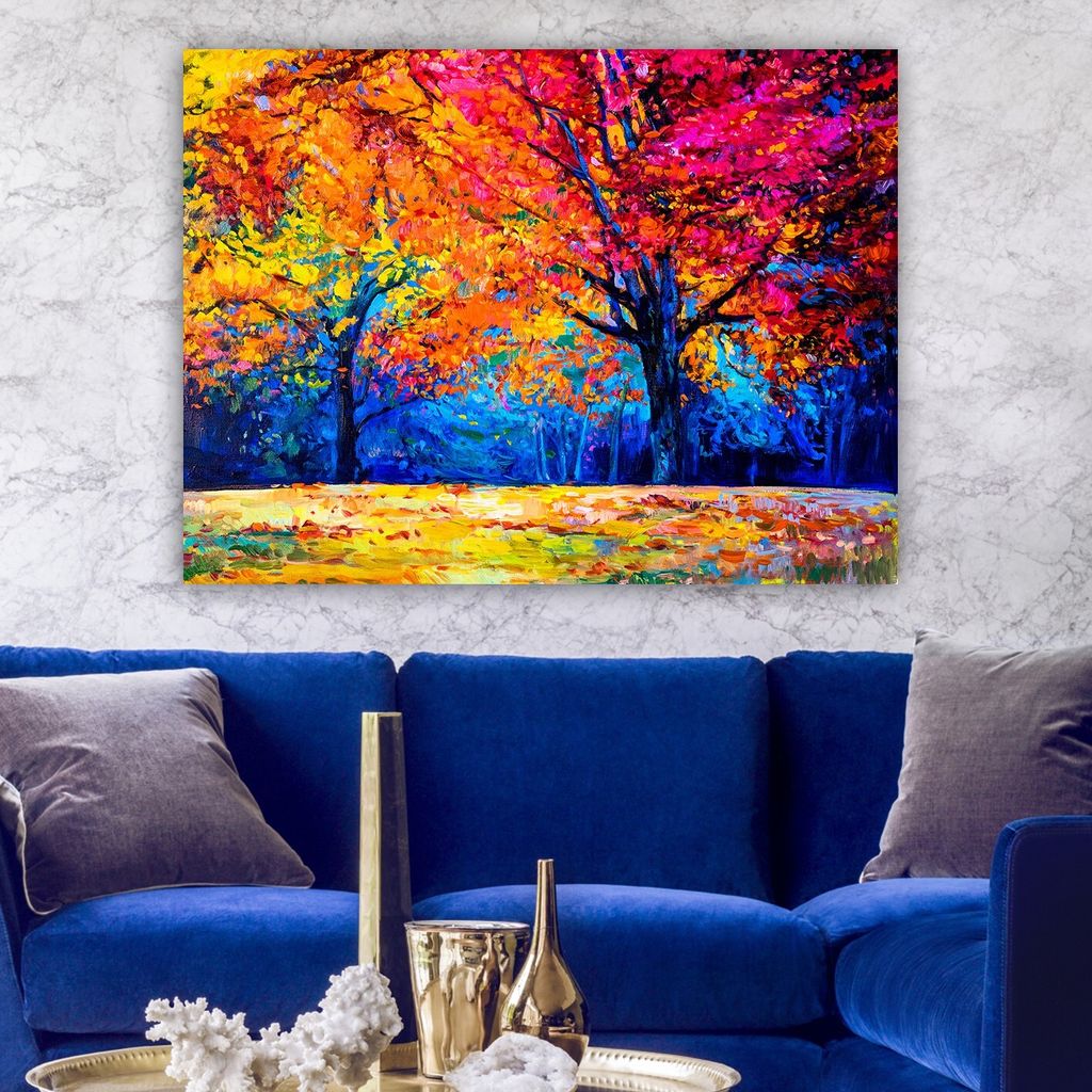 Wallity, 292880360_70100- HPE2227, Bunt, Leinwandbilder, 70 x 100 cm, 100% Leinwand