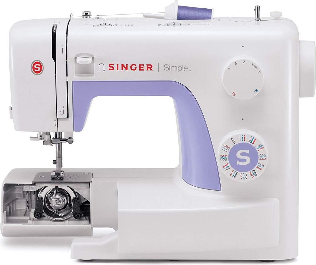 SINGER Simple, Fioletowy, Biały, Automatyczna maszyna do Zdjęcie produktu 