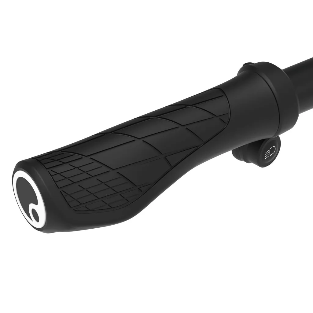 Poignées de vélo ergonomiques Ergon GA3-L Large avec fixation phare