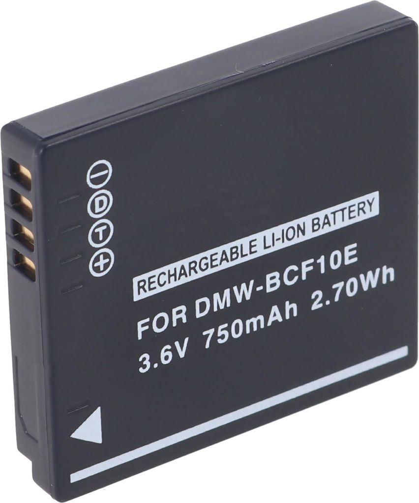 Batteria OTB compatibile con Panasonic DMW-BCF10E/2 agli Immagine del prodotto 