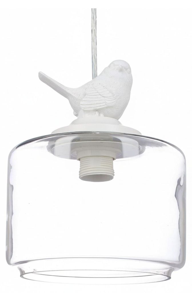 Relaxdays Deckenleuchte Vogelfigur, Dekolampe im Vintage Produktbild 