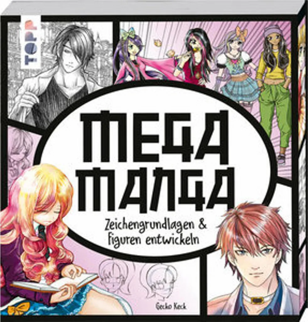 Mega Manga frechverlag : Le guide complet pour apprendre le dessin