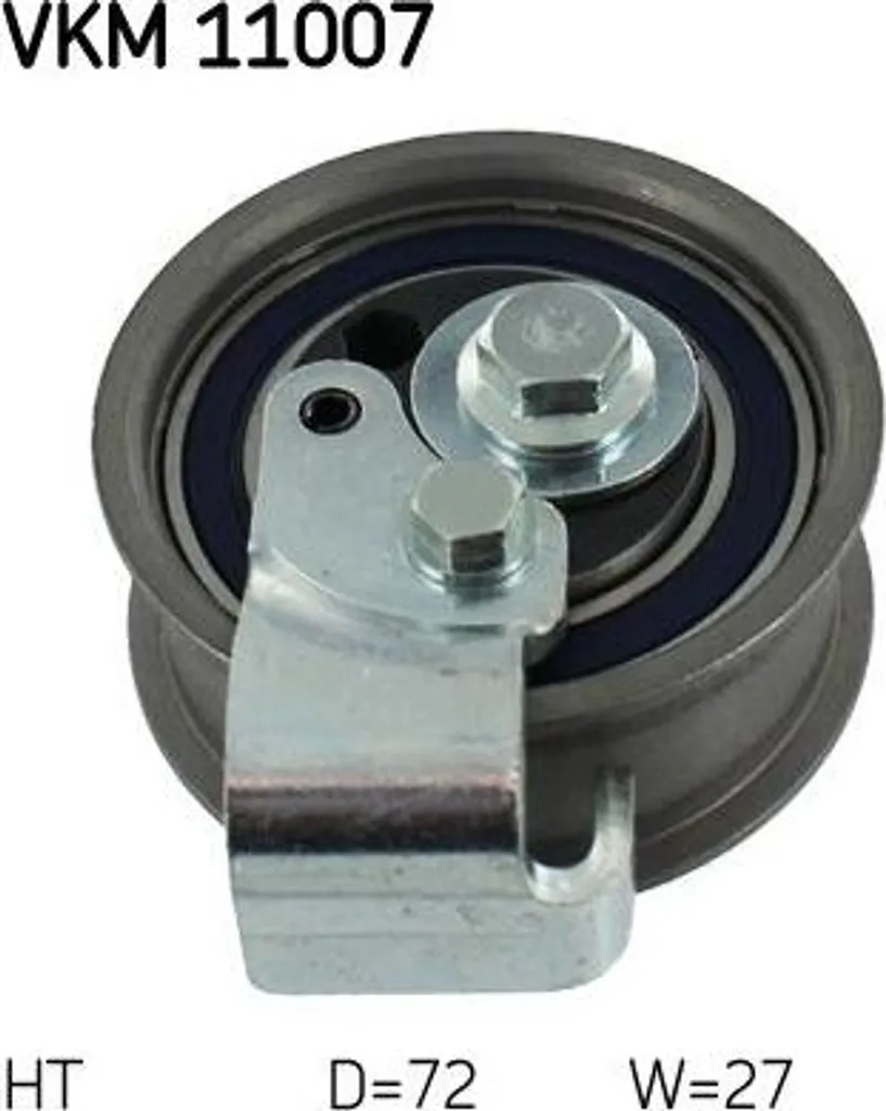 Rouleau tendeur SKF pour kit distribution Audi A4 8D, réf 058109243D