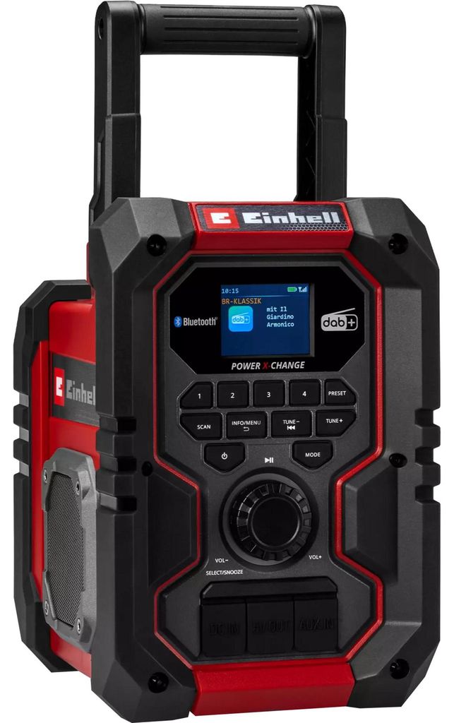 Einhell TE-CR 18 Li Akku-Radio DAB+ FM Bluetooth AUX USB Obrázek produktu 
