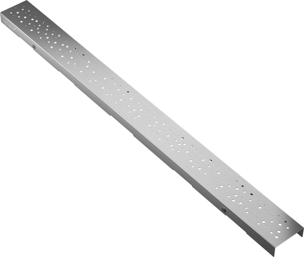 70 cm Edelstahl Abdeckung für Duschrinne Aquabad SDS Pro | Design: Regen