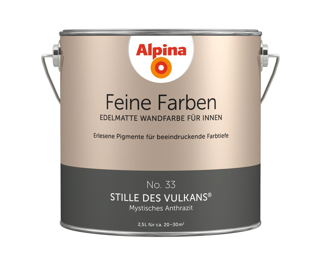 Alpina Feine Farben No. 33 Stille des Vulkans® edelmatt 2,5 Produktbild 