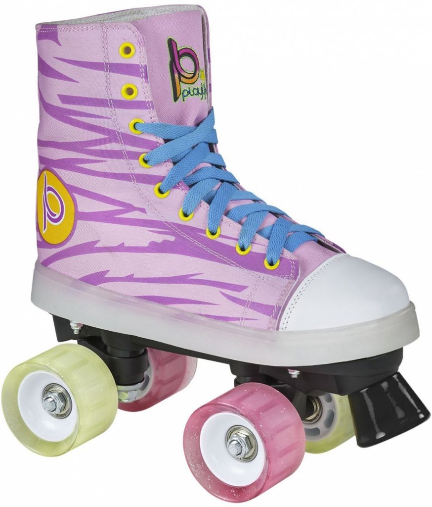 Playlife Kinder Roller Skate Lunatic LED, pink, für Mädchen