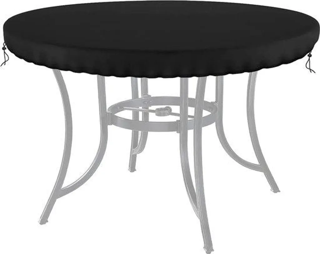 Housse de table de jardin de luxe rectangulaire 240x130x70cm en gris