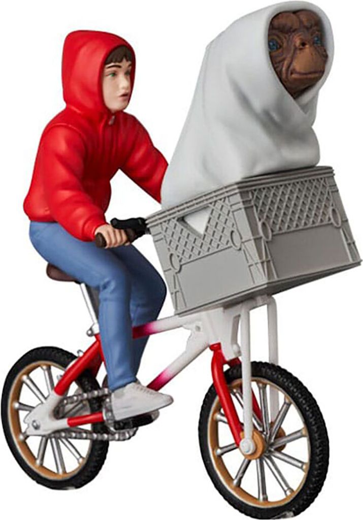 E.T. - Der Außerirdische UDF Serie Mini Figure E.T. & Elliot Bicycle 9 cm