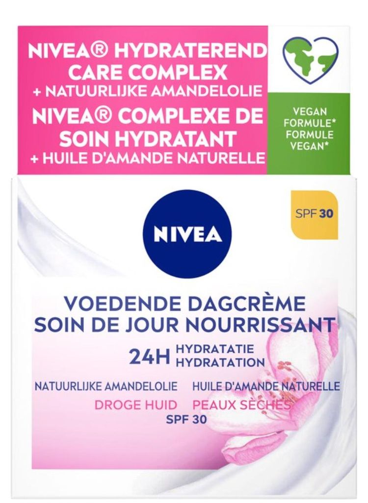NIVEA Essentials Voedende Dagcrème Droge huid SPF 30 50ML