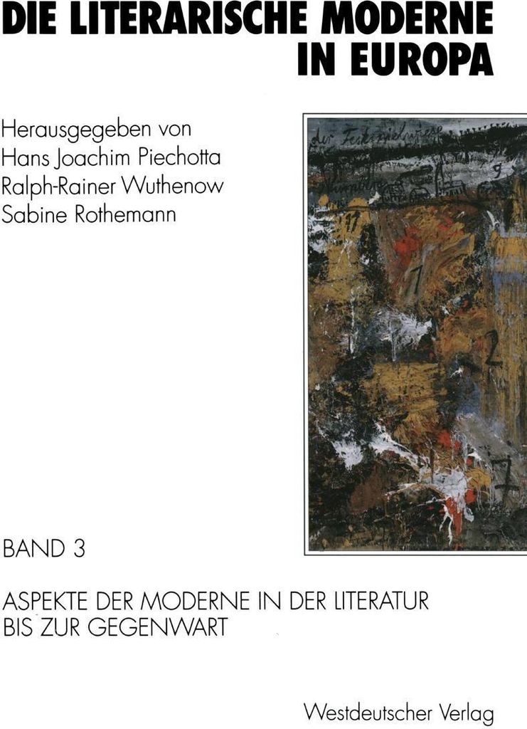 Die literarische Moderne in Europa