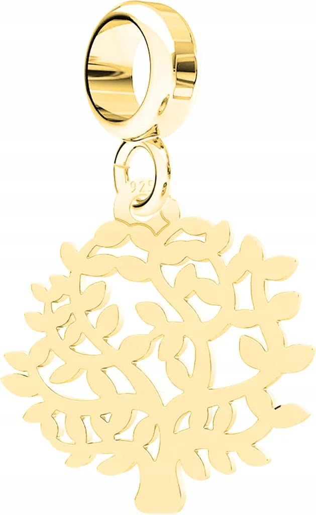Charm Albero della Vita Argento 925 - Alta Gioielleria Traforata Oro