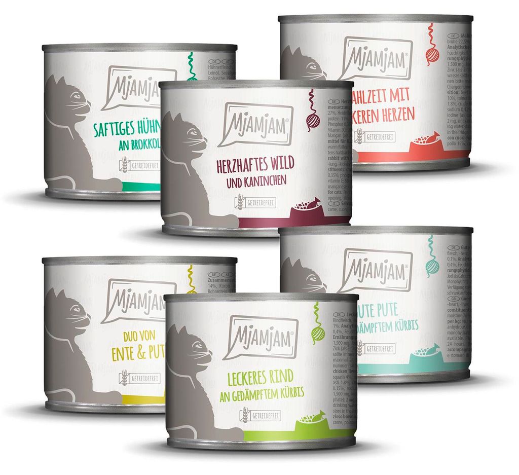 MjAMjAM leckere Mahlzeiten Mixpaket III für deine Katze, Produktbild 