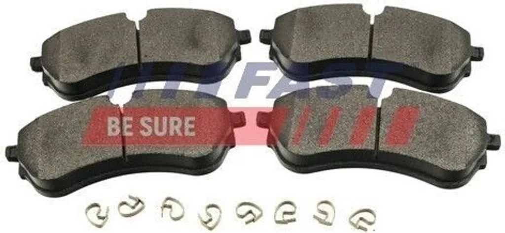 Plaquettes de frein avant FAST FT29580 : stoppez les bruits du Crafter