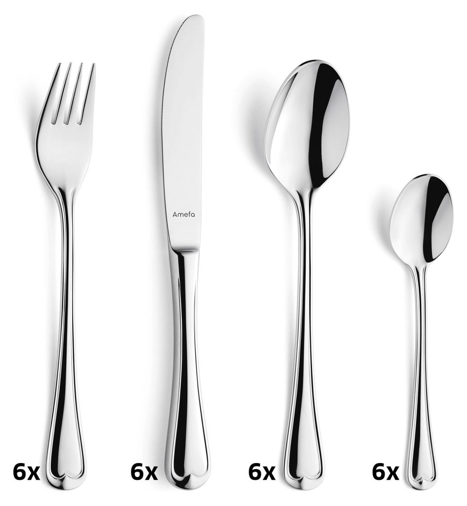 Amefa 24-tlg. Besteckset ELEGANCE Produktbild 