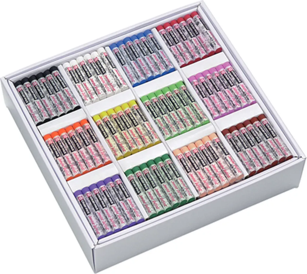 Sakura Cray-Pas Junior Pastels huile anti-casse Boîte 36 x 12 couleurs