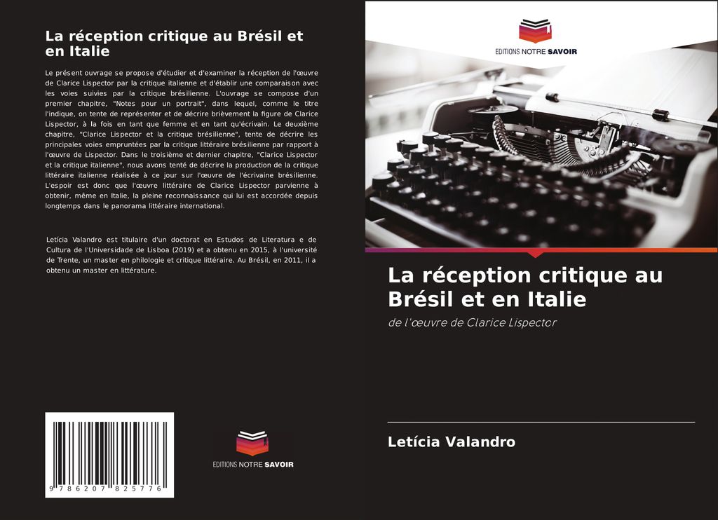 La réception critique au Brésil et en Italie