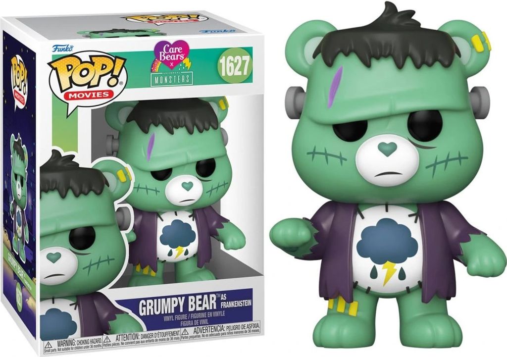 Funko Pop! Care Bears x Universal Monsters Grumpy Bear as Obrázek produktu 