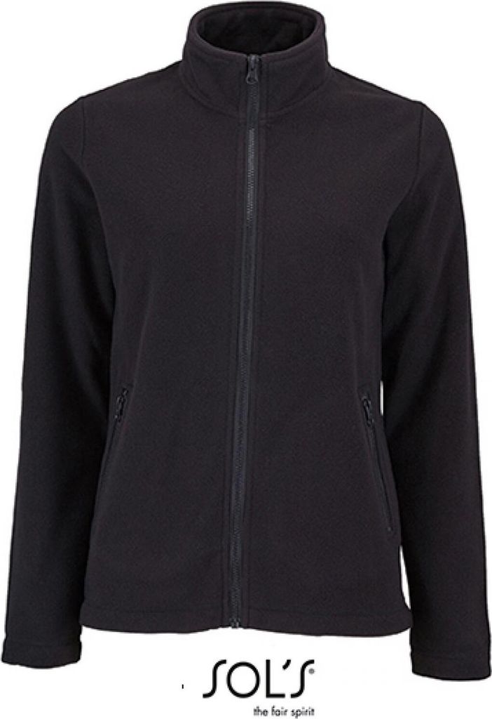 SOLs 02094 | Giacca donna in pile Norman - Colore: Nero - Immagine del prodotto 