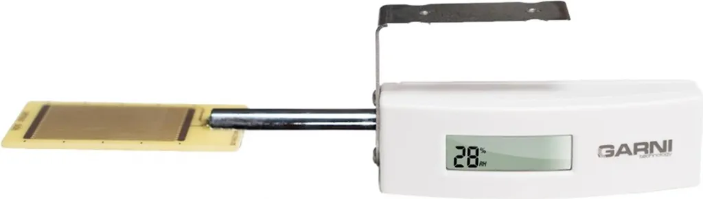 Station météo Garni 098W capteur sans fil écran LCD rétroéclairé blanc