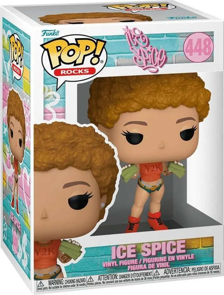 Figurine Funko Pop! Ice Spice avec design détaillé - Vinyle Premium