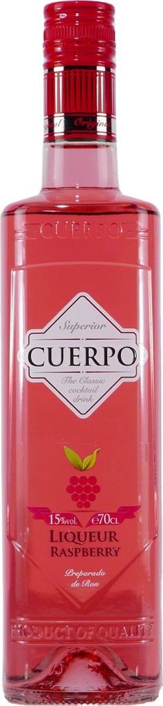 Cuerpo Raspberry (Himbeer) Likör Produktbild 