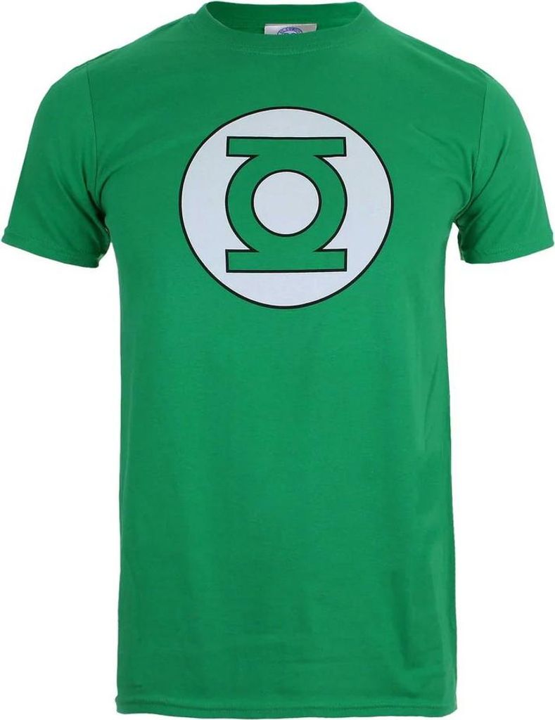Green Lantern - T-Shirt für Herren TV1436 (M) (Irisch-Grün/Weiß)