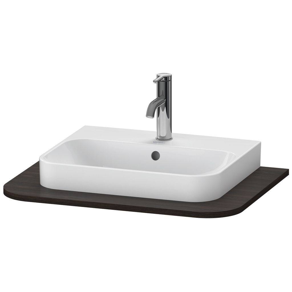 Konsole DURAVIT Happy D.2 Plus 650 x 480mm Nussbaum Produktbild 
