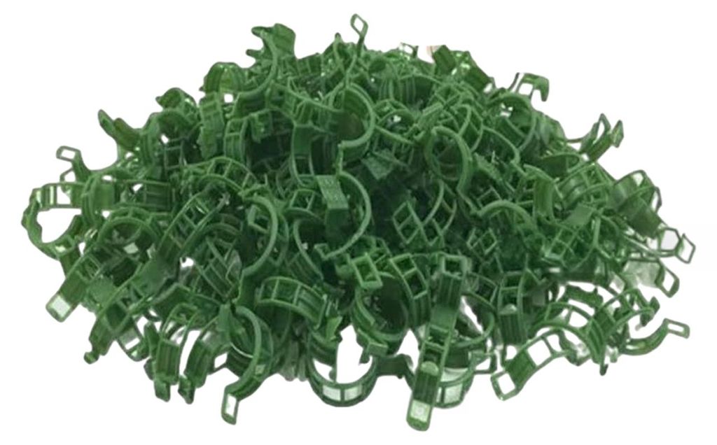 Pflanzenstützclips, wiederverwendbare Kunststoff-Gartenclips für Tomaten, Weinreben, Blumen und Gemüsestängel – sicherer Halt