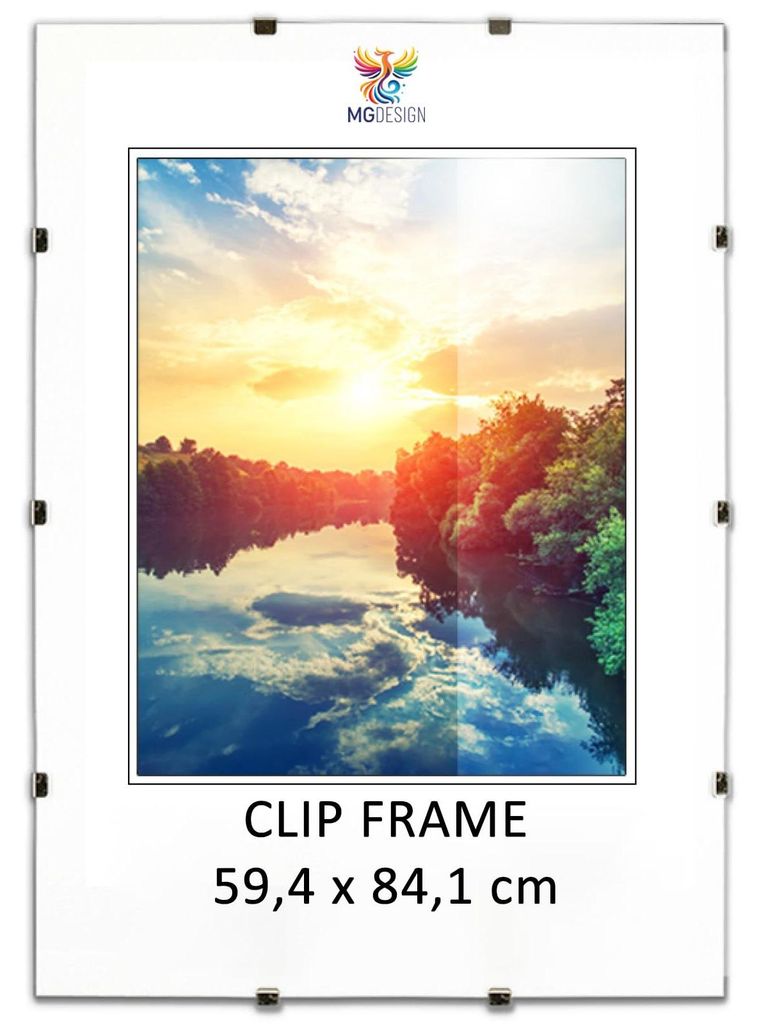 MG Design, rámeček A1, 59,4 x 84,1 cm – rámeček bez rámu s Obrázek produktu 