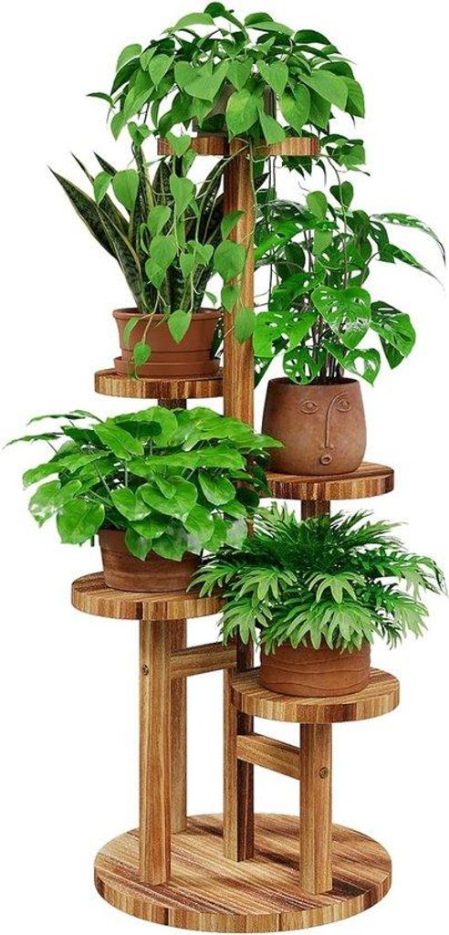 Allecto Premium - Support en bois pour plantes d'intérieur Image du produit 