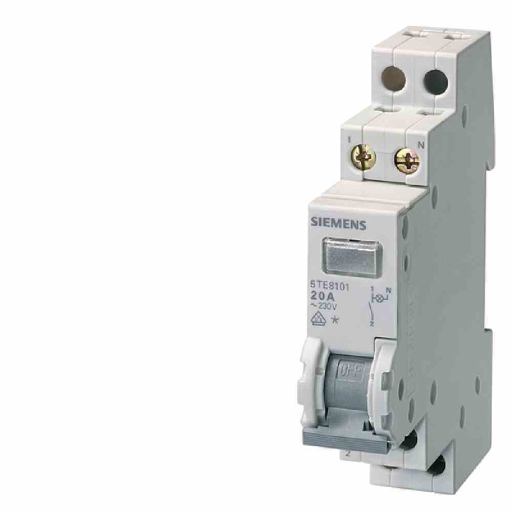 SIEMENS AG Kontrollschalter 20A, 1S Einbautiefe:70mm