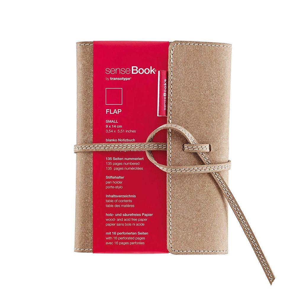 transotype Notizbuch "senseBook FLAP" Small blanko
