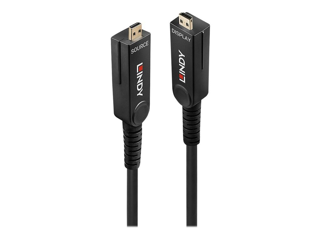 LINDY Micro-HDMI Fibre Optic Hybrid 18G Kabel 10m