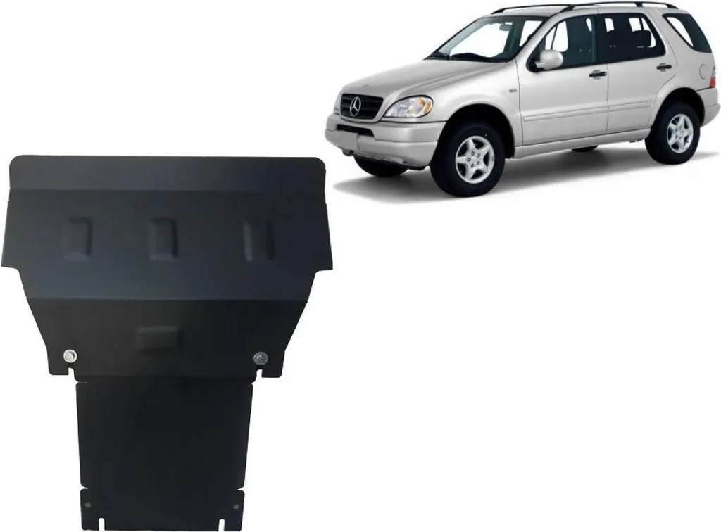 Évitez la casse moteur Mercedes ML W163 avec ce blindage en acier