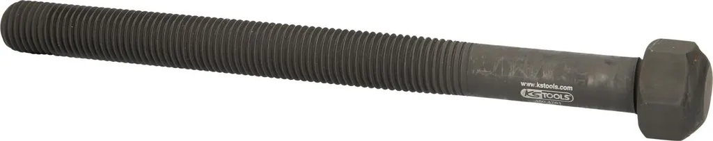 Tige filetée KS Tools 305 mm en acier zingué pour montage mécanique pro