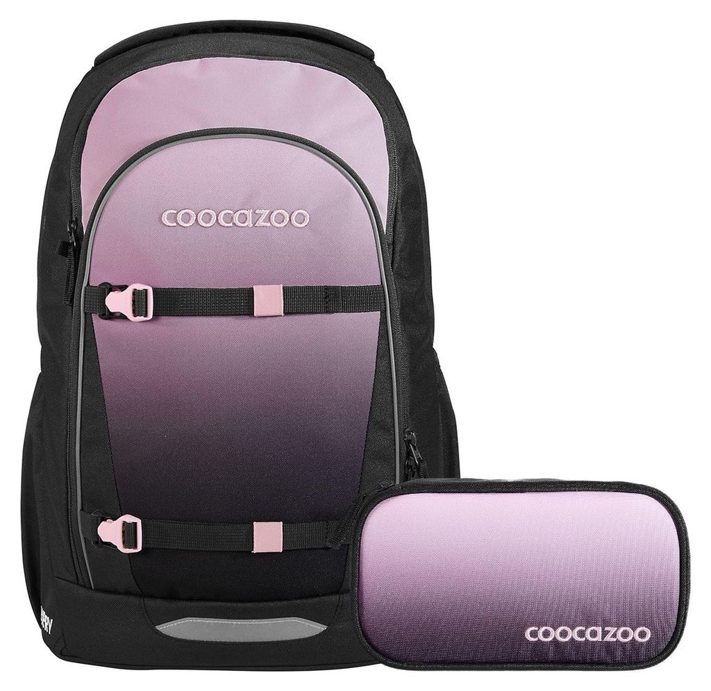 Coocazoo, Schulrucksack-Set EVERY Rose Shadows 2-teilig Produktbild 