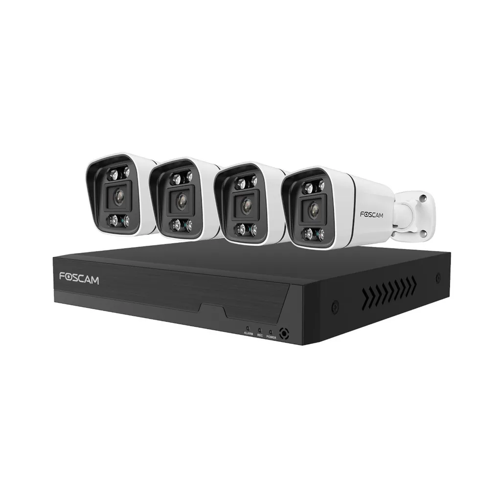 Vidéosurveillance Foscam 3840x2160 pixels avec vision nocturne 4K