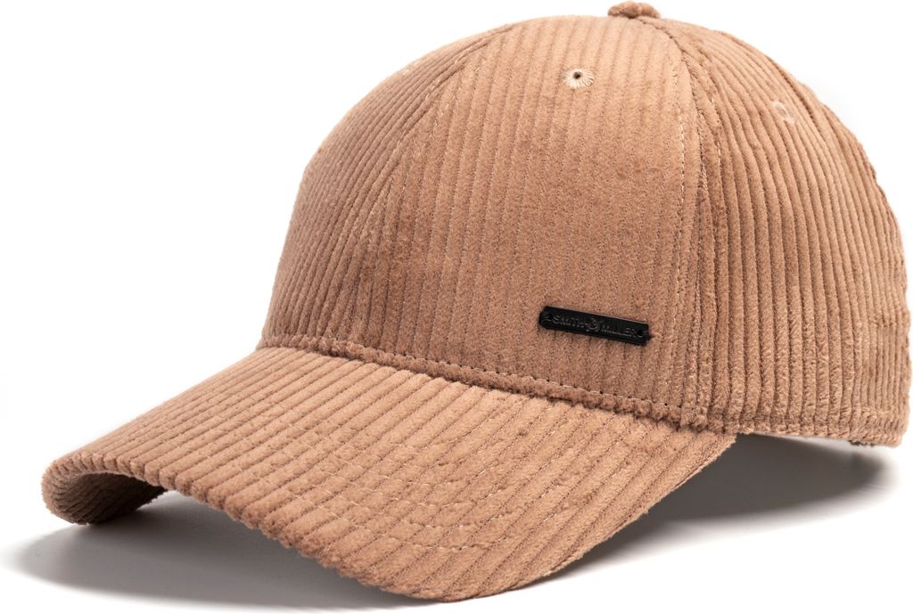 Smith & Miller Brandon Cord Cap, milkcoffee