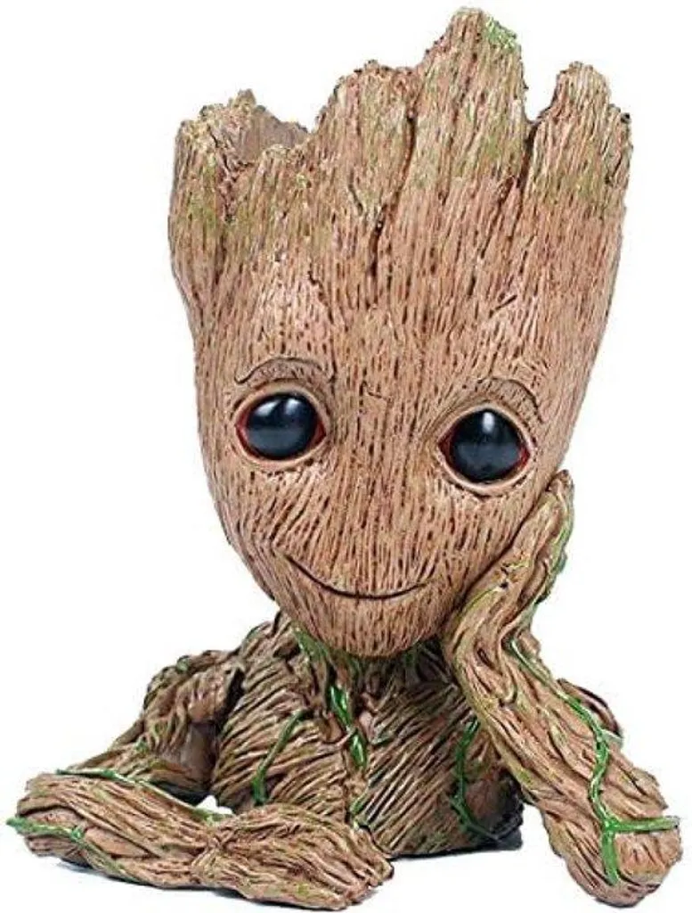 Figurine Articulée Bébé de l'Espace en PVC pour Déco et Collection