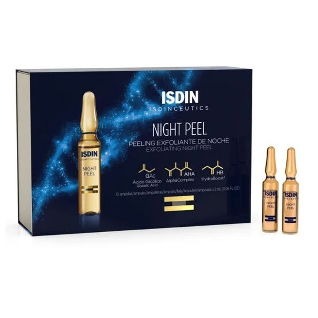Isdin Isdinceutics Nacht Peel Exfoliating Nacht Peeling 30 Fläschchen X 2ml